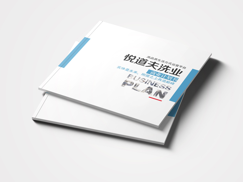 干洗店融資方案畫冊設(shè)計