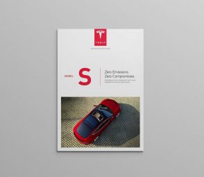 特斯拉汽車模型概念信息畫冊設(shè)計(jì)欣賞